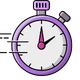 Fast processing icon